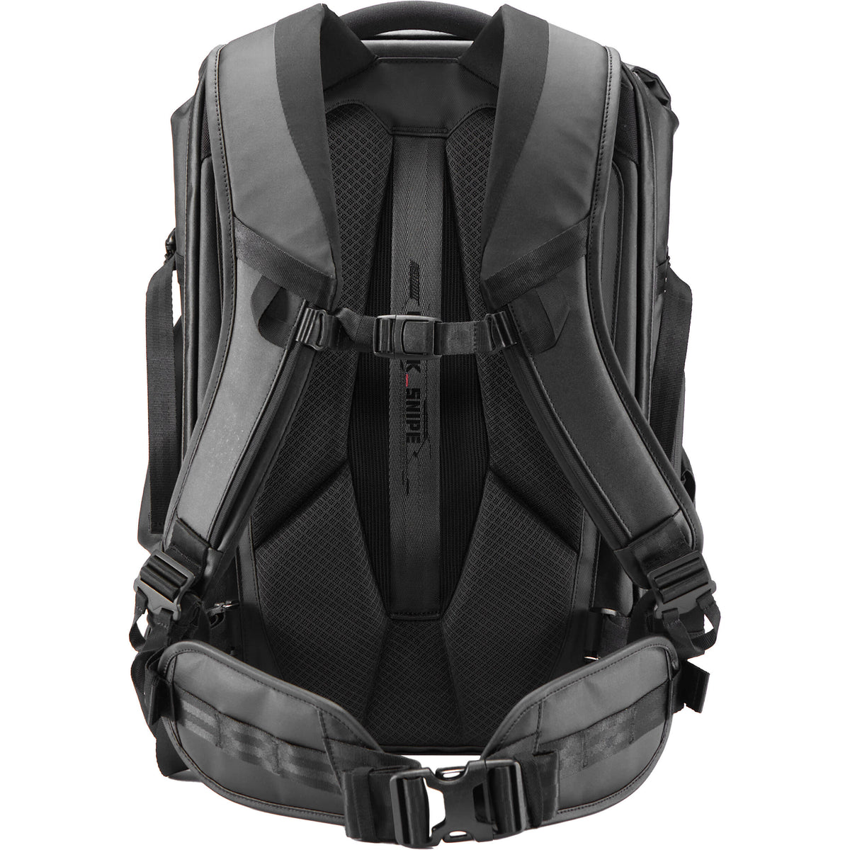 Mochila VSGO Negro Snipe (25L) - vista trasera
