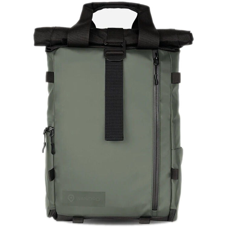 Mochila WANDRD PRVKE Lite V3 (Wasatch Verde, 15L) - vista frontal
