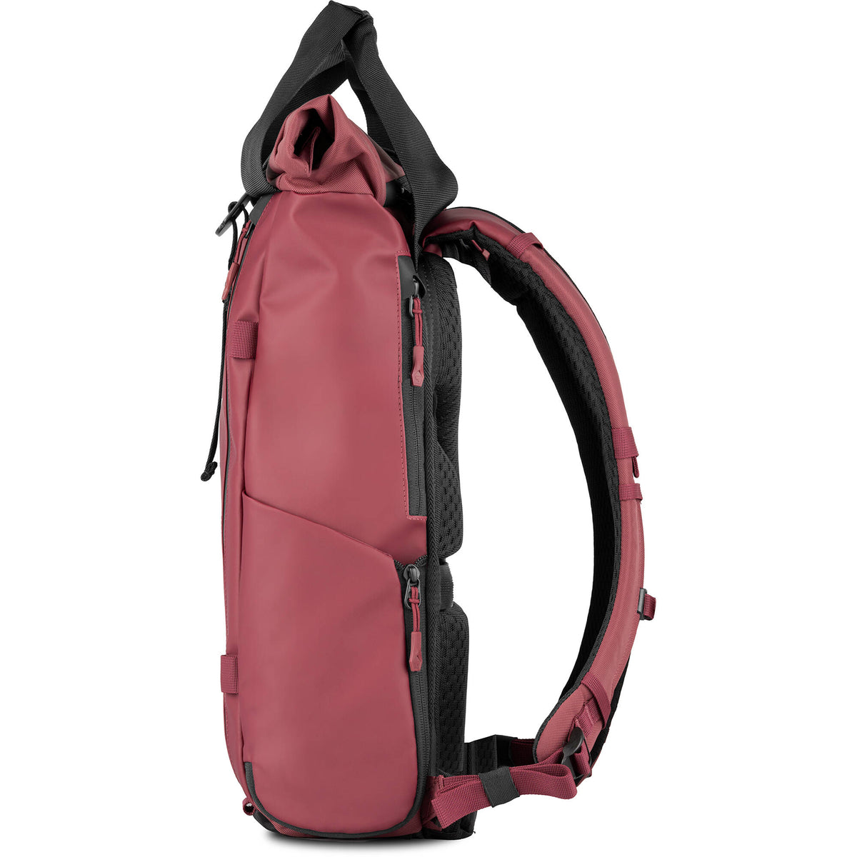 Mochila WANDRD PRVKE (Rhone Burgundy, 15L) - vista lateral