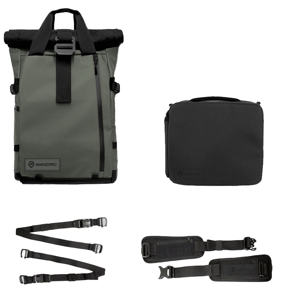Mochila WANDRD PRVKE V3 con Photo Bundle (Verde, 21L) - vista principal