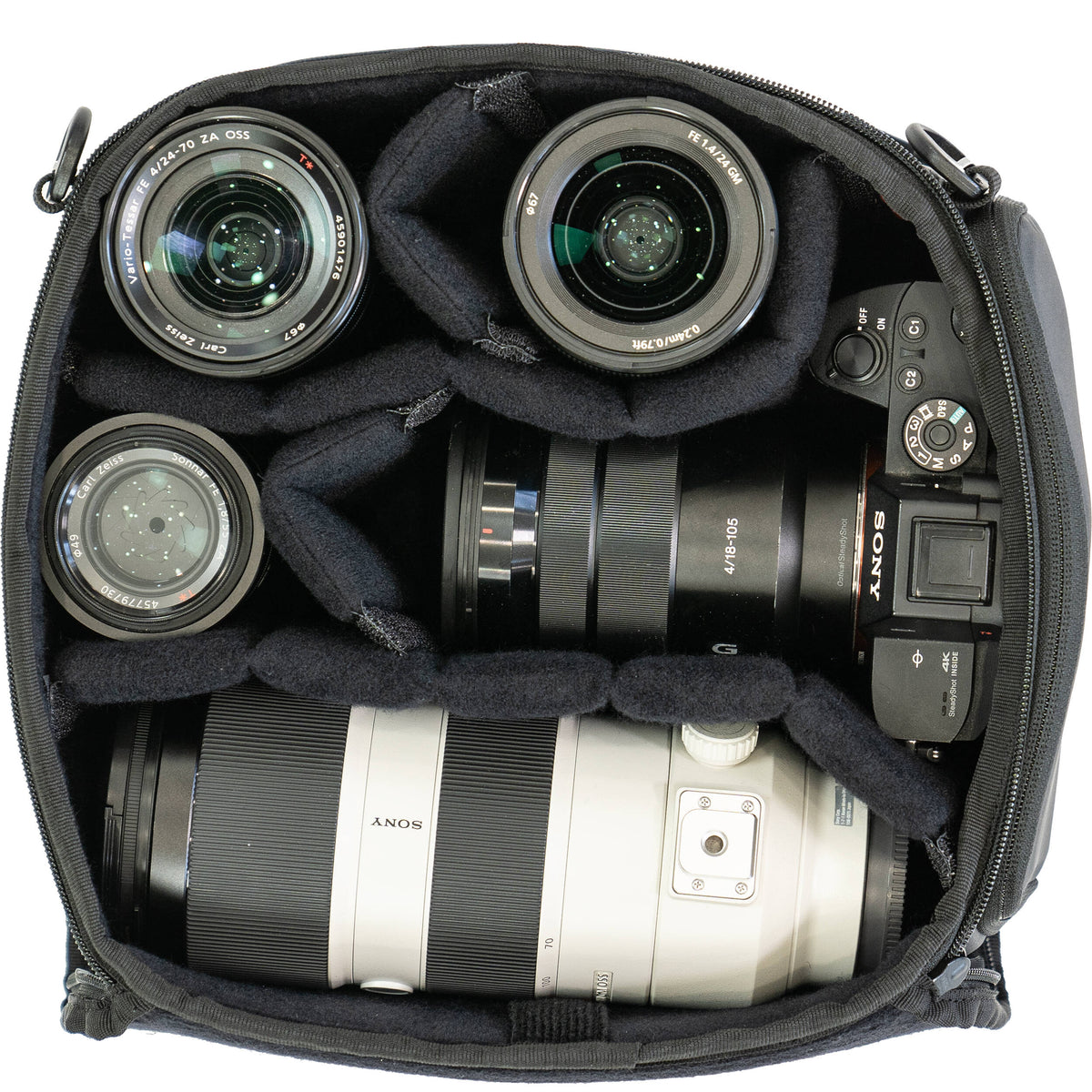 Mochila WANDRD PRVKE V3 con Photo Bundle (Verde, 21L) - vista frontal
