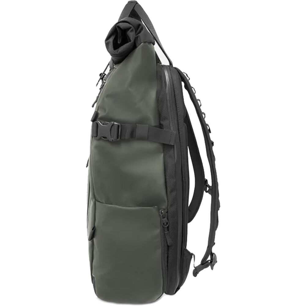 Mochila WANDRD PRVKE V3 (Wasatch Verde, 21L) - vista lateral