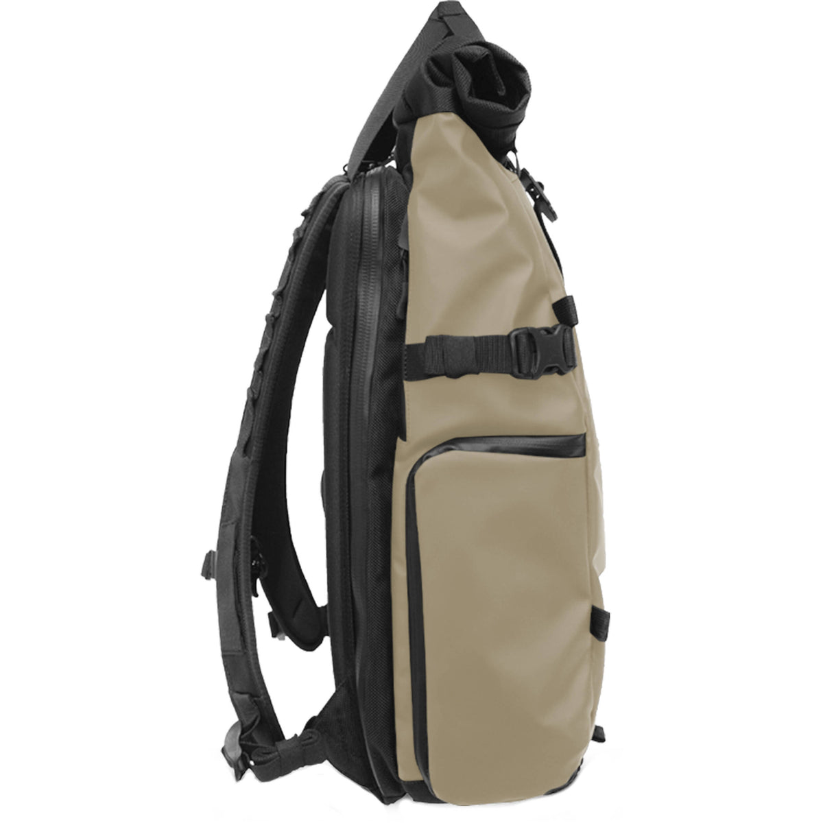 Mochila WANDRD PRVKE V3 (Yuma Beige, 31L) - vista trasera