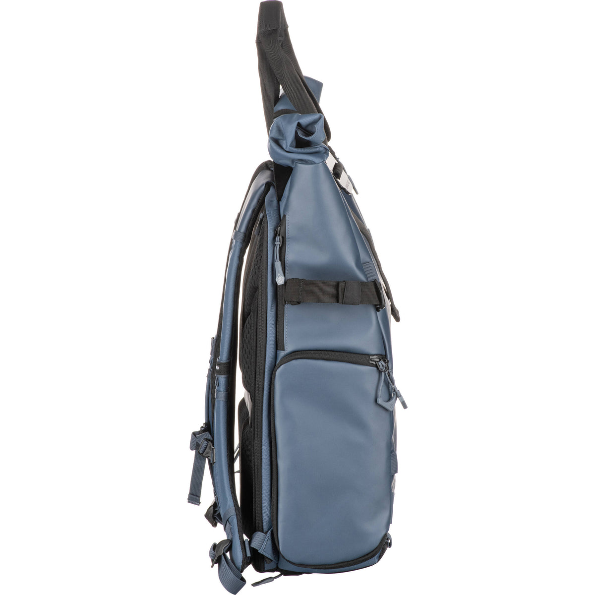 Mochila WANDRD PRVKE V4 Photo Bundle (Aegean Azul, 31L) - puertos y conexiones