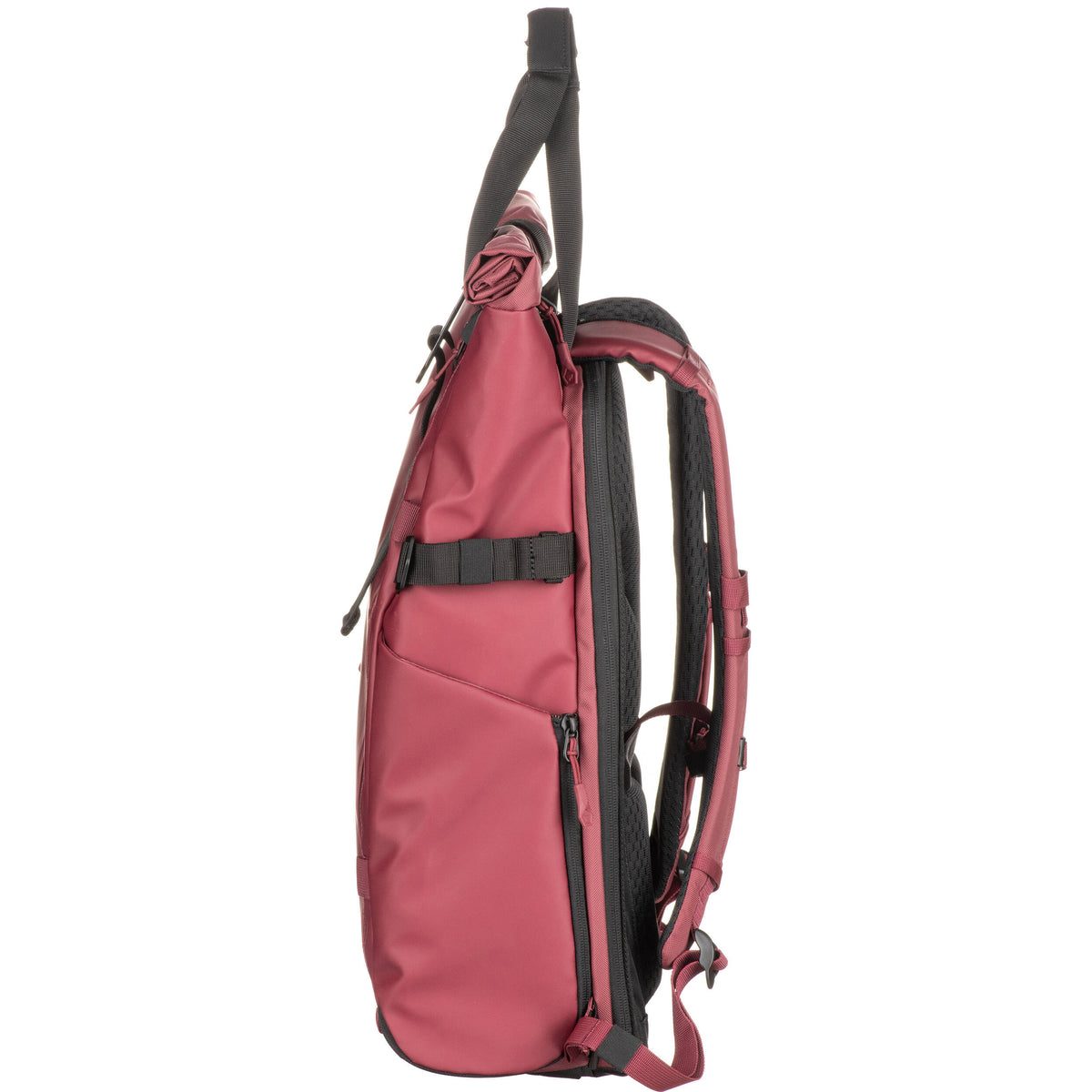 Mochila WANDRD PRVKE V4 Photo Bundle (Rhone Burgundy, 31L) - vista lateral