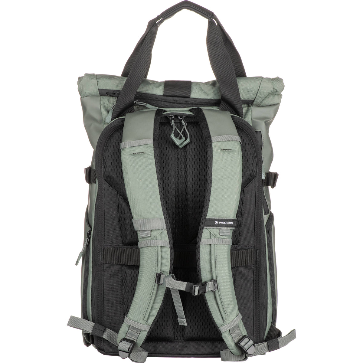 Mochila WANDRD PRVKE V4 Photo Bundle (Wasatch Verde, 31L) - vista trasera