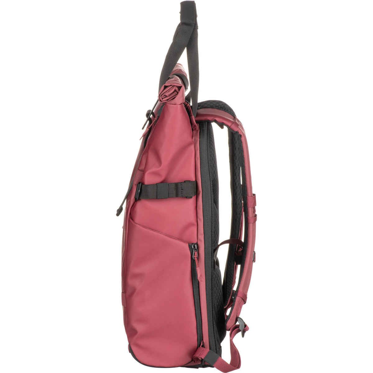 Mochila WANDRD PRVKE V4 (Rhone Burgundy, 31L) - vista lateral