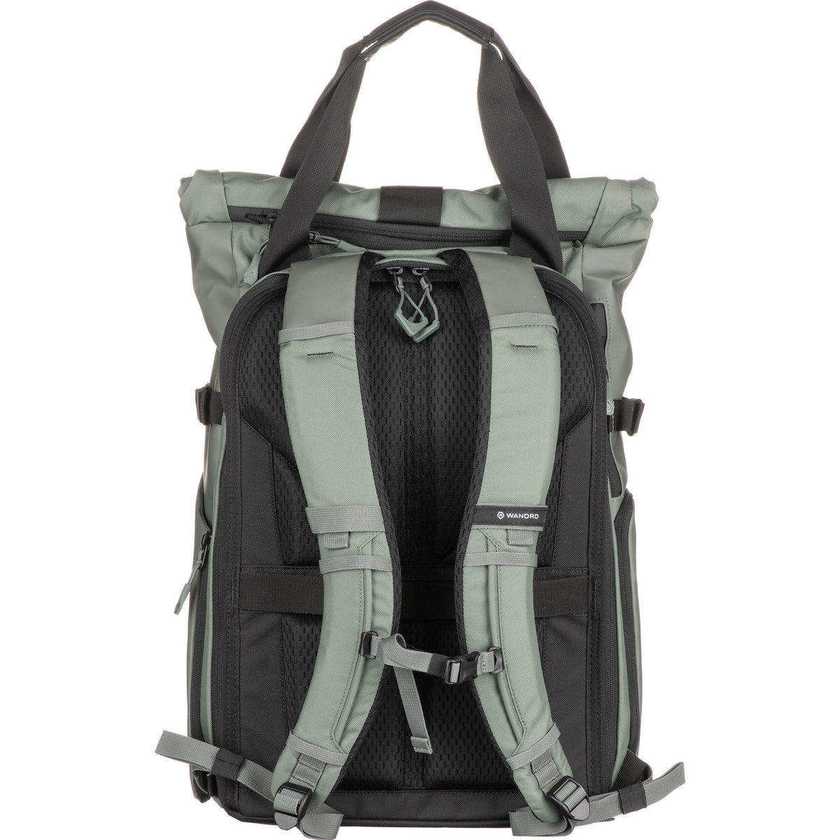 Mochila WANDRD PRVKE V4 (Wasatch Verde, 21L) - vista trasera