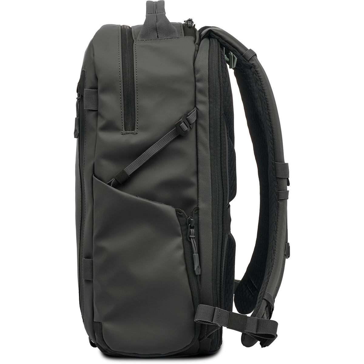 Mochila WANDRD PRVKE Zip Photo Bundle (Negro, 31L) - vista lateral
