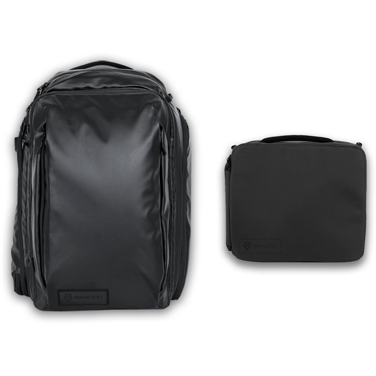 Mochila WANDRD Transit Travel con Essential Plus cubo para cámara (Negro, 45L) - vista principal