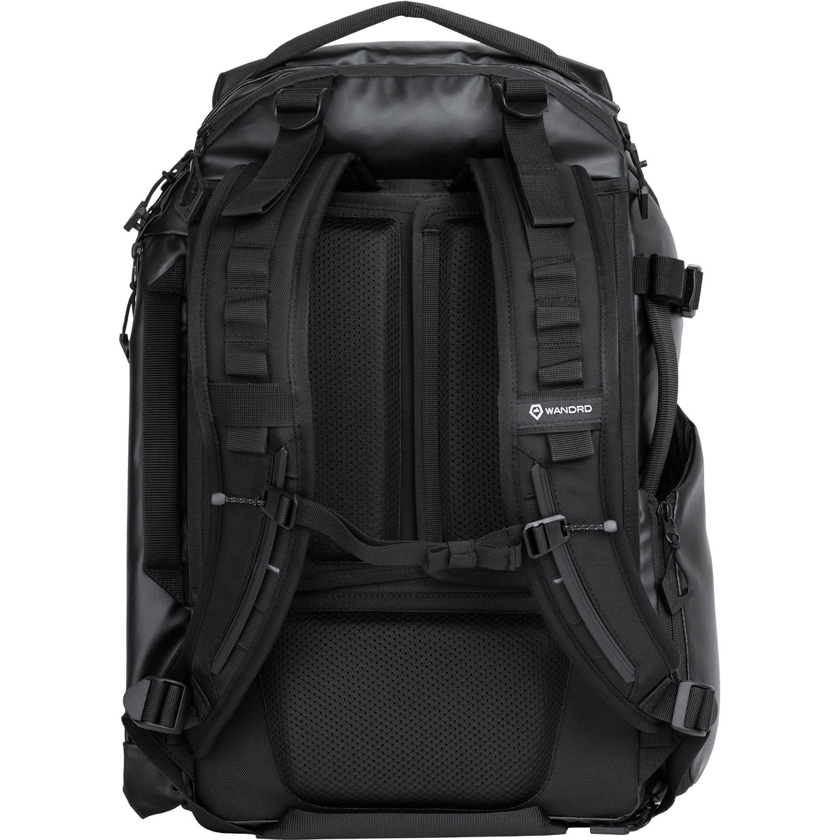 Mochila WANDRD Transit Travel (Negro, 35L) - puertos y conexiones