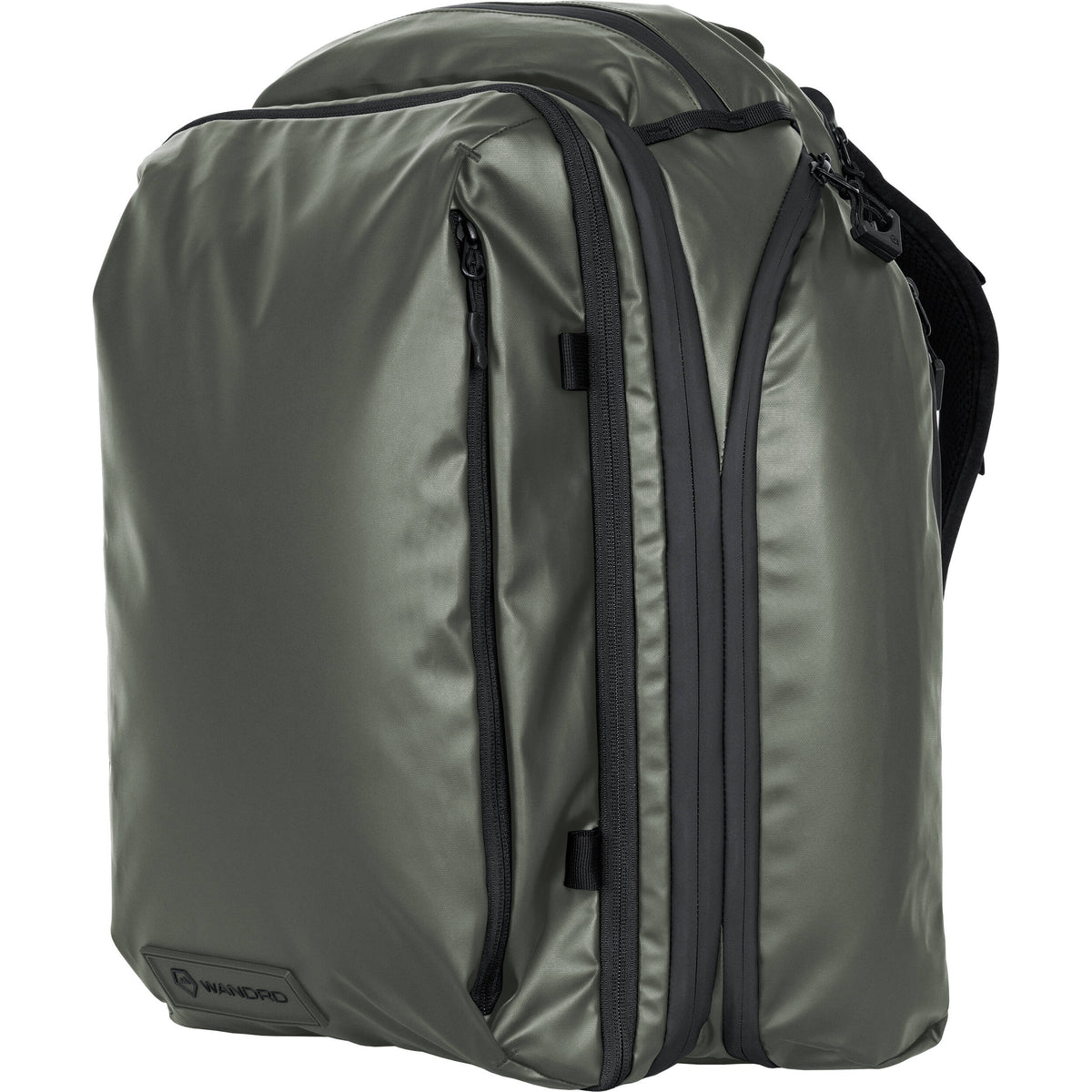Mochila WANDRD Transit Travel (Wasatch Verde, 35L) - vista frontal