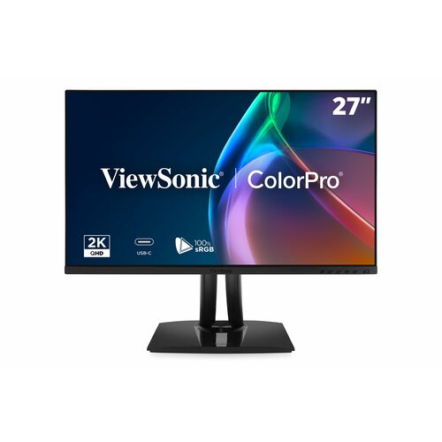 Monitor LED ViewSonic ColorPro VP2756A-2K 27" Clase WQHD - 16:9 - Negro - 68.6cm (27") Viewable - Tecnología c - imagen 1