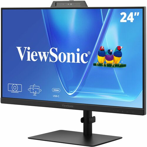 Monitor LED ViewSonic VG2441V 24" Clase Cámara Web Full HD - 16:9 - 60.5cm (23.8") Viewable - SuperClear IPS - - imagen 6