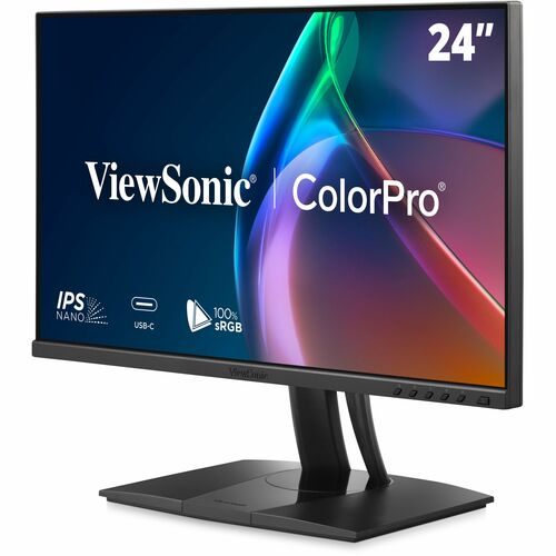 Monitor LED ViewSonic VP2456A 24" Clase Full HD - 16:9 - Negro - 60.5cm (23.8") Viewable - SuperClear IPS - LE - imagen 3