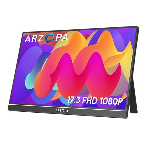 Monitor Portátil MSI A1M 17.3" Full HD (1920x1080) IPS USB-C y Mini-HDMI con Altavoces