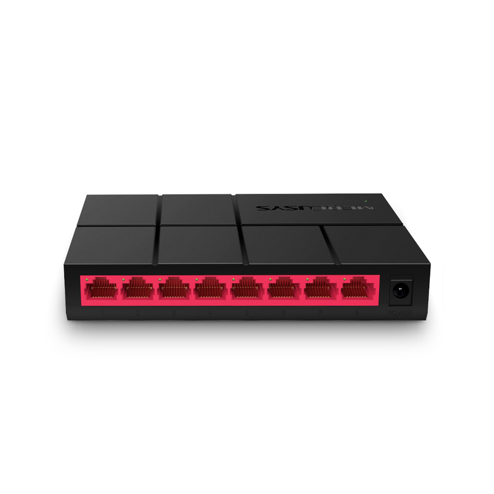 Switch no administrable para escritorio Mercusys MS108G 8 puertos