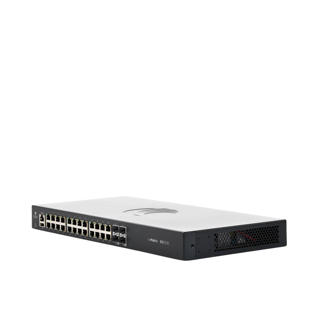 Switch cnMatrix EX1028 de 24 puertos Gigabit Cambium Networks MX-EX1028XXA-0