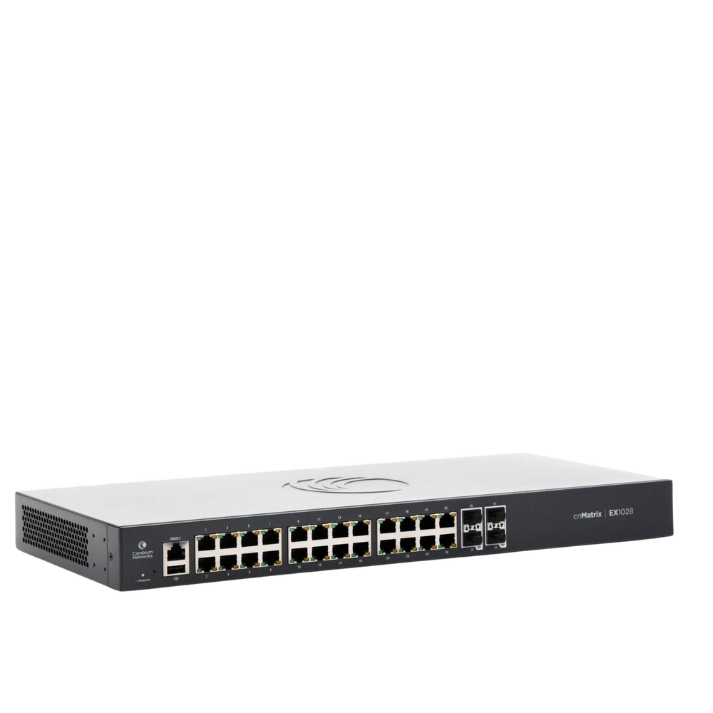 Switch cnMatrix EX1028 de 24 puertos Gigabit Cambium Networks MX-EX1028XXA-0