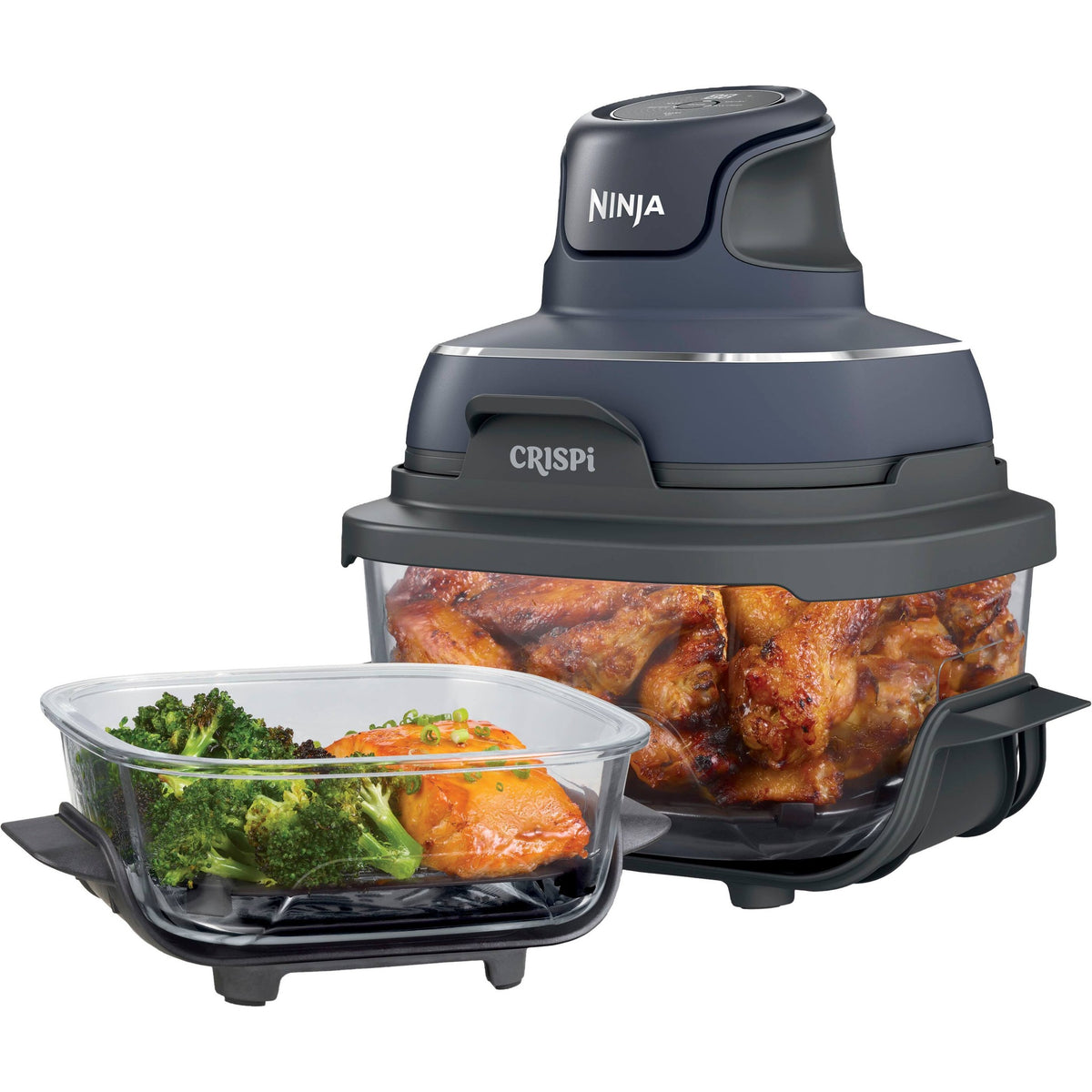 Freidora de aire de vidrio Ninja Crispi FN101GY — imagen 1