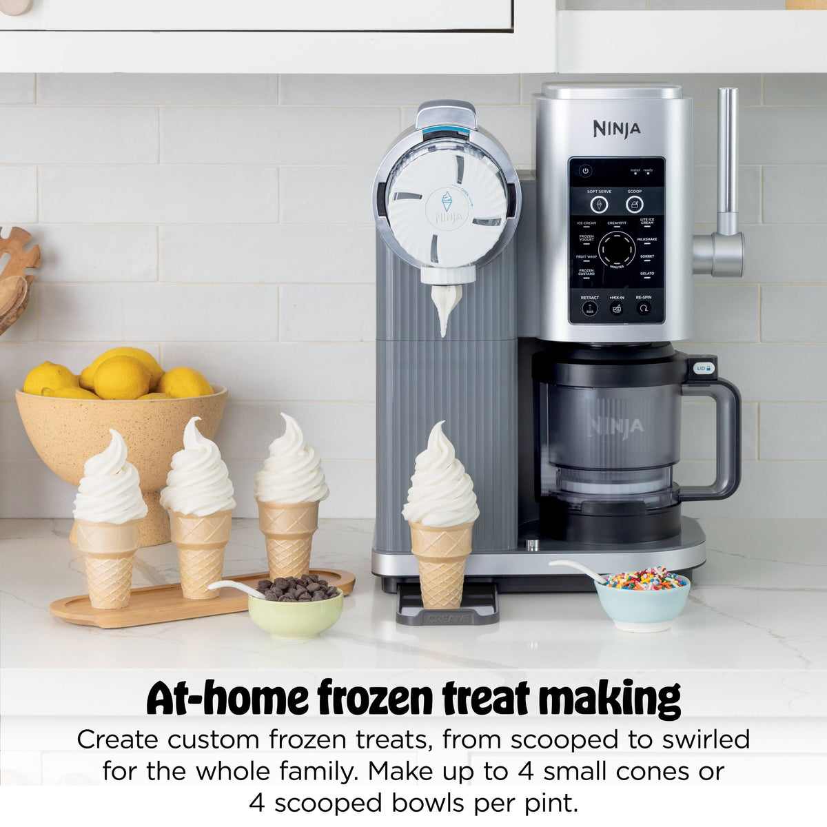 Máquina de helado Ninja CREAMi Scoop & Swirl NC701 — imagen 13