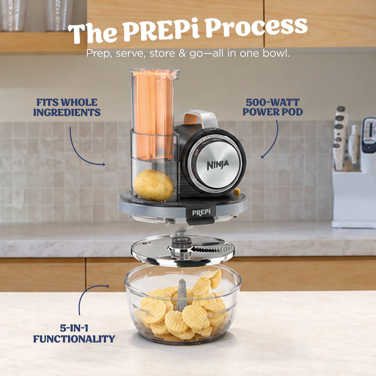 Procesador de Alimentos Ninja PREPi 5 en 1 PN301 — imagen 13
