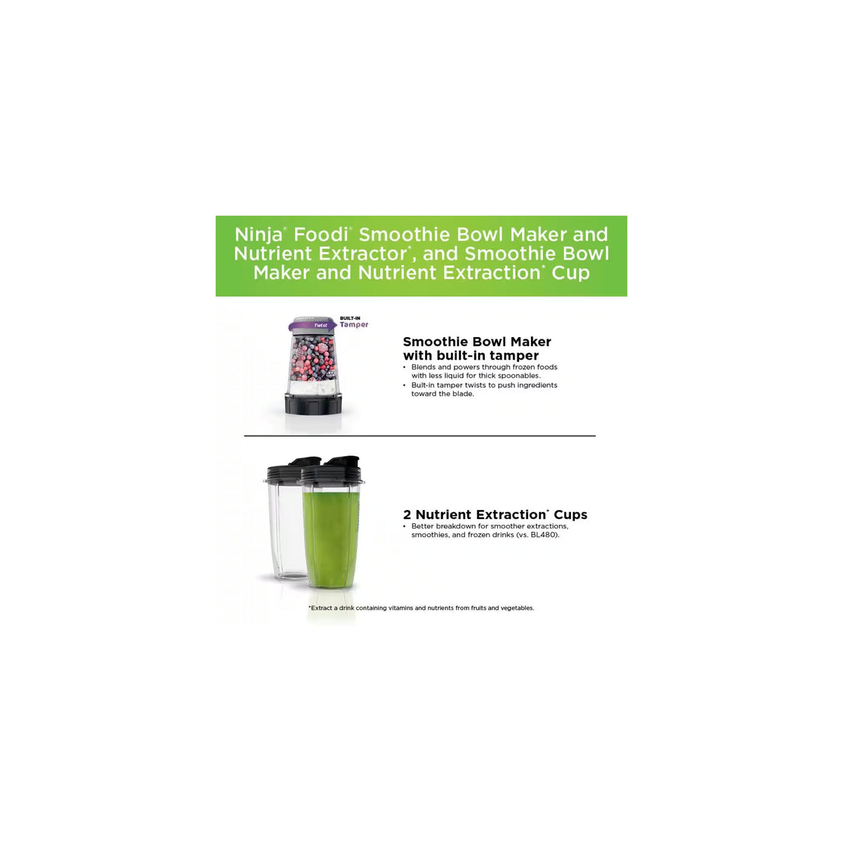 Licuadora Ninja Foodi Smoothie Bowl Maker SS101 — imagen 12