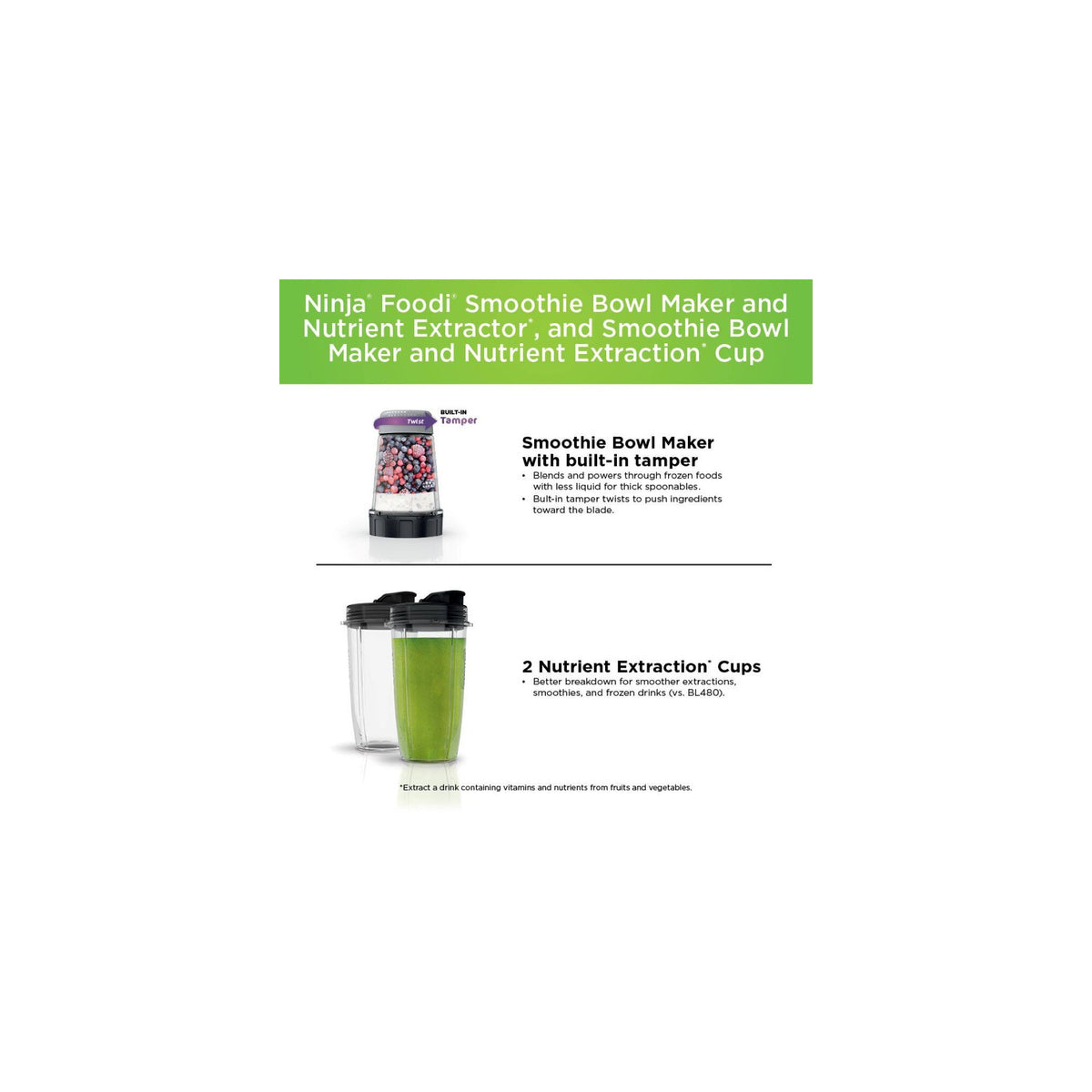 Licuadora Ninja Foodi Smoothie Bowl Maker SS101 — imagen 14