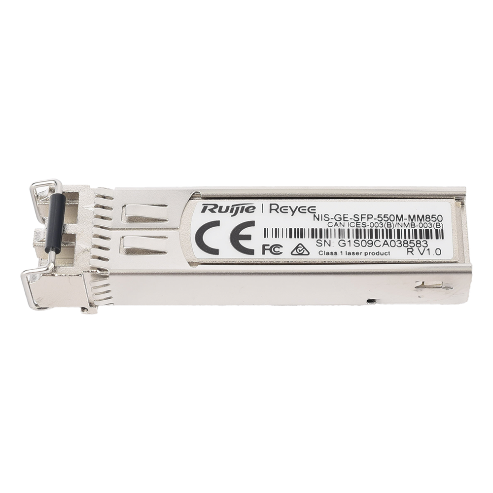 Transceptor Industrial Mini-Gbic SFP 1GB Ruijie NIS-GE-SFP-550M-MM850 Multimodo Dúplex 550 m 1 GB