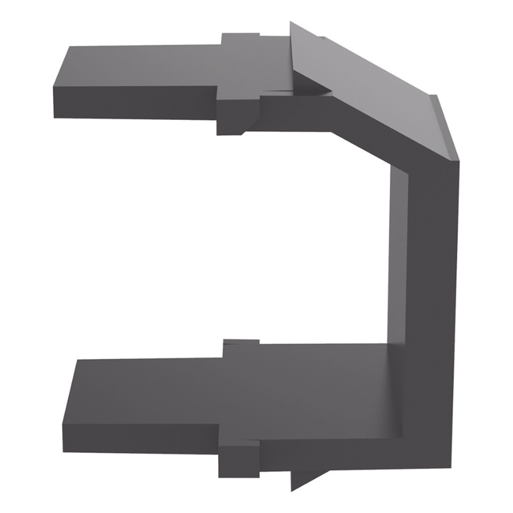 Módulo de tapa ciega Panduit NKBMBL-X Negro