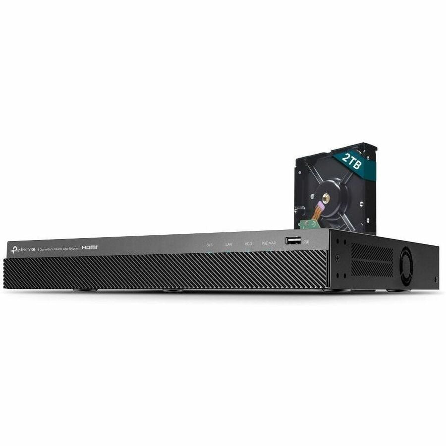 NVR VIGI VIGI 8 Channel PoE+ Network Video Recorder - vista 1