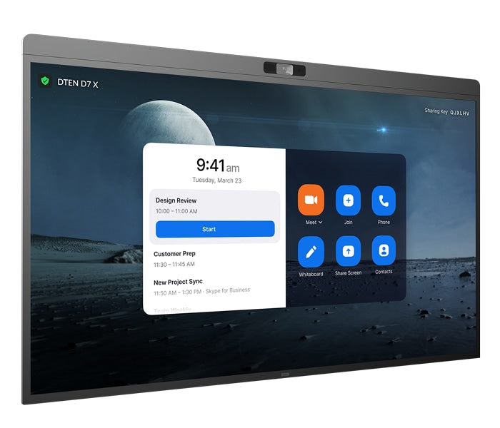 Pantalla Colaborativa DTEN D7X 75" Android Interactive Display - vista 3
