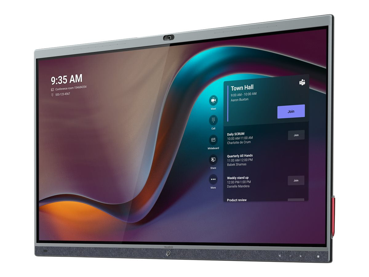 Pantalla Colaborativa Yealink MeetingBoard 86 Pro 86" LED-backlit LCD display - vista 1