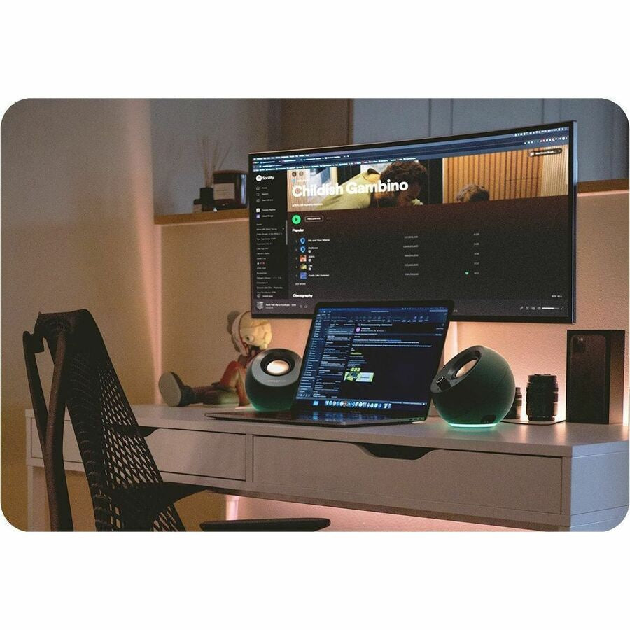 Parlantes Creative Pebble Pro 2.0 Bluetooth Speaker System - vista 6