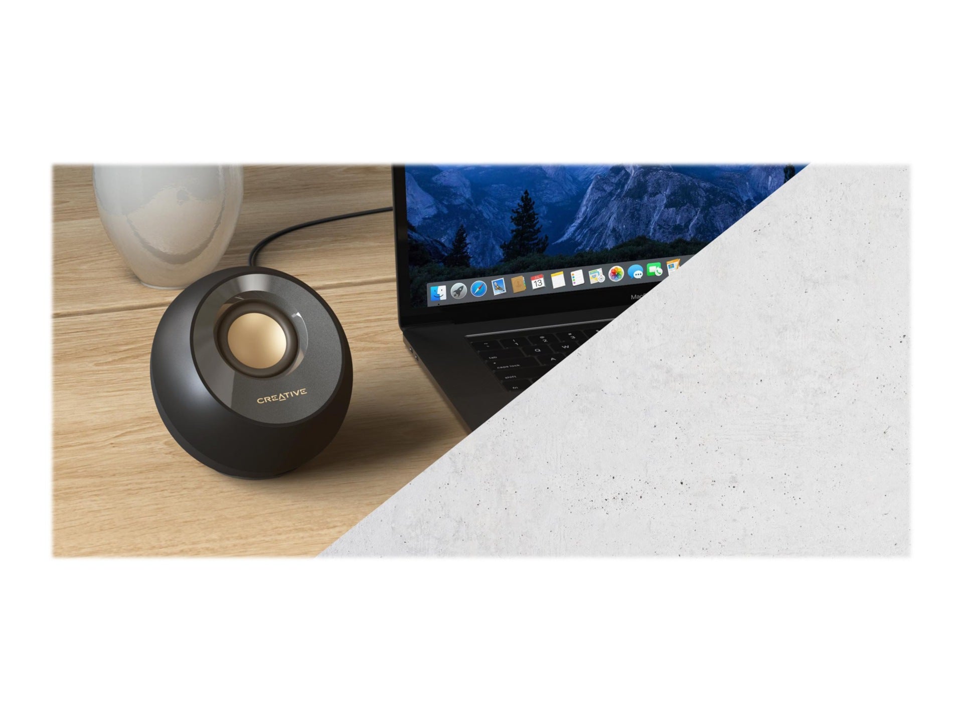 Parlantes Creative Pebble V2 2 - vista 4