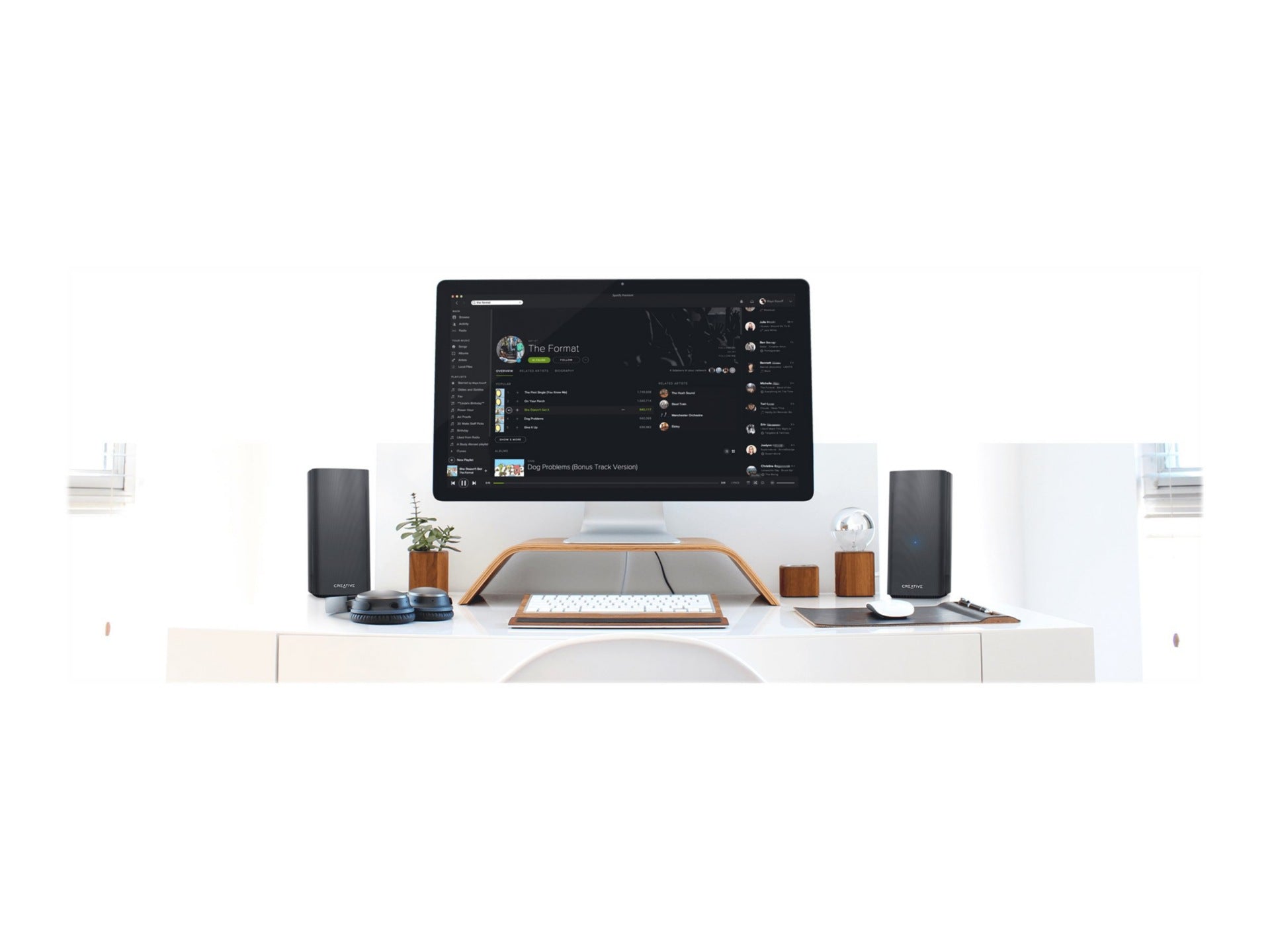 Parlantes Creative T100 2 - vista 3