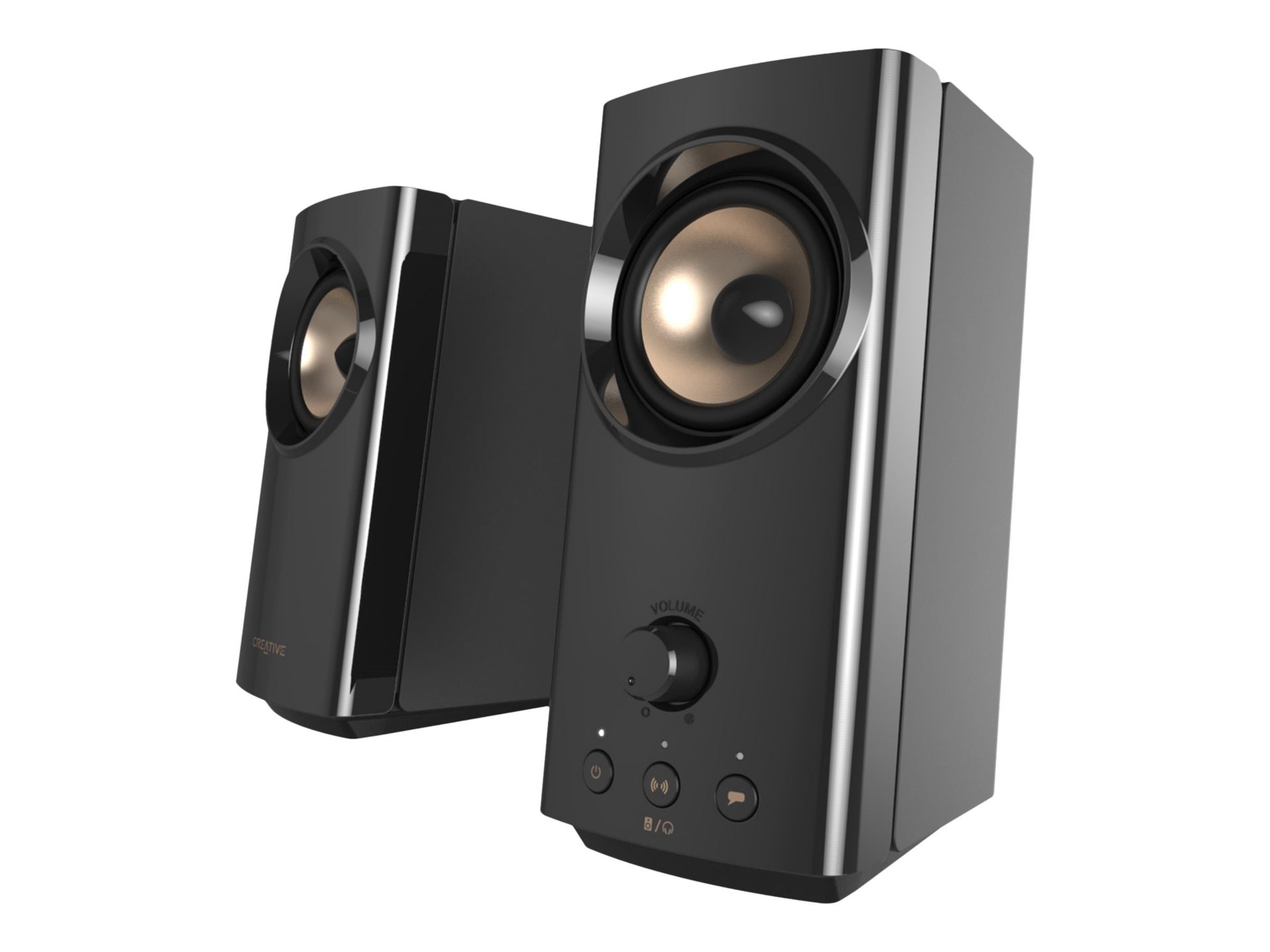 Parlantes Creative T60 2.0 Bluetooth Speaker System - vista 2