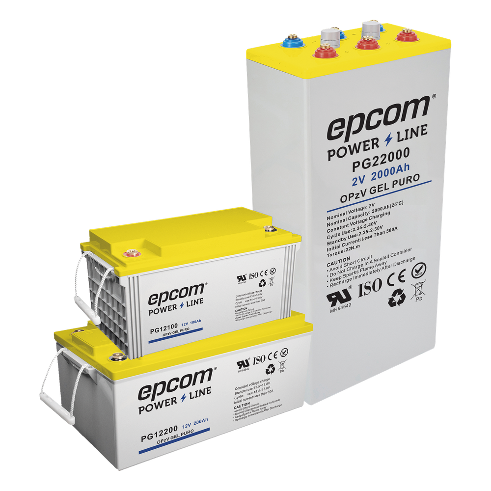 Batería de GEL PURO Epcom Powerline PG12200