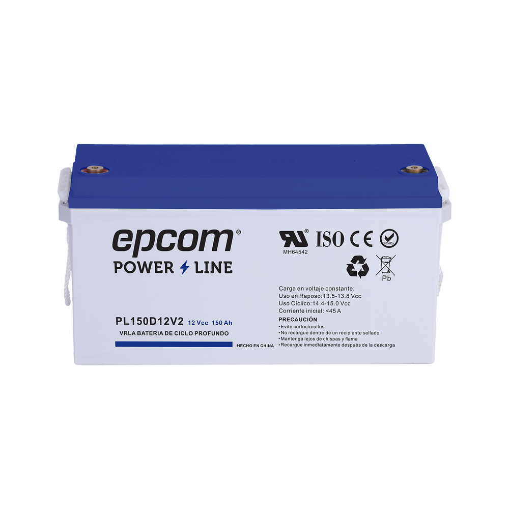 Batería 12 Vcc Epcom Powerline PL-150D-12V2