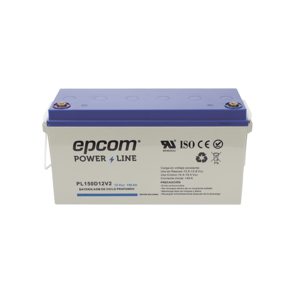 Batería 12 Vcc Epcom Powerline PL-150D-12V2