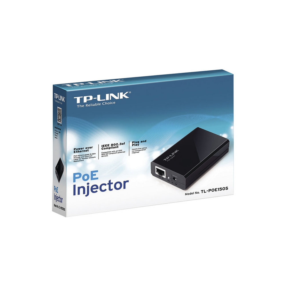 Inyector PoE TP-Link POE150S 2 puertos