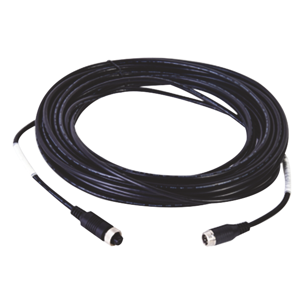 Accesorio Hikvision - Cable Extensor de Vídeo y Audio de 14 Metros - Conector Tipo Aviación - Compatible con Cámara TURB
