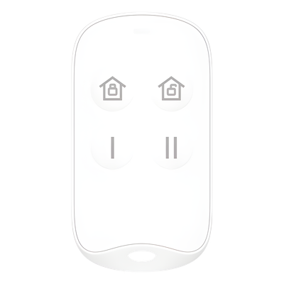 Accesorio de Alarma Hikvision - (AX HOME) Control Remoto para Armado y Desarmado - Teclas con Funciones Programables - D