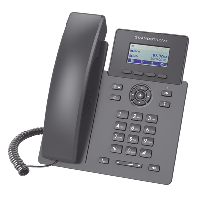 Teléfono IP Grandstream GRP2601P 2 Líneas SIP 2 Cuentas SIP 2.21" PoE