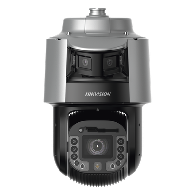 Cámara de Seguridad Hikvision - 42X Zoom - 300 mts IR y 30 mts Luz Blanca - IP67 - IK10 - DS-2SF8C442MXG1-ELW/26(F0)
