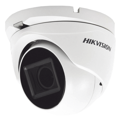 Cámara de Seguridad Hikvision - Eyeball TURBOHD 4K (8 Megapixel) - Lente Mot. 2.7 a 13.5 mm - IR EXIR 60 mts - Exterior