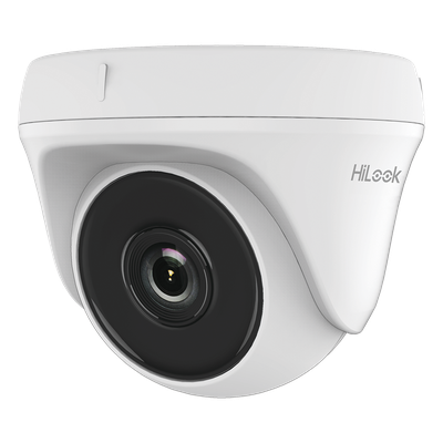Cámara de Seguridad HiLook by Hikvision - Turret TurboHD 5 Megapíxeles - 85° de Visión - Lente 2.8 mm - Interior - THC-T