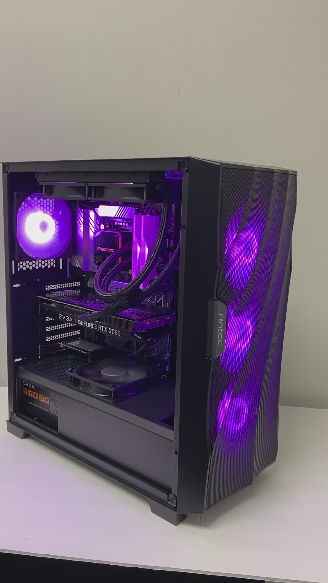 pc gaming luces led rtx 2060