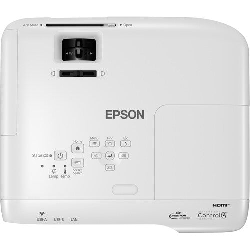 Proyector Epson PowerLite 118, 3LCD XGA, 3800 Lúmenes, HDMI