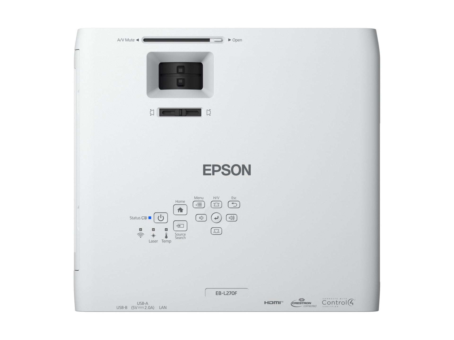 Proyector Epson PowerLite L270F 1080p - vista 6